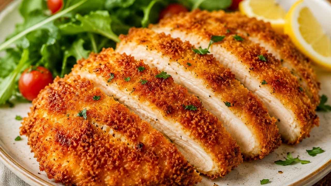 If you're looking for crispy panko crusted chicken breasts that turn out golden, crunchy, and juicy every time, this recipe is for you.