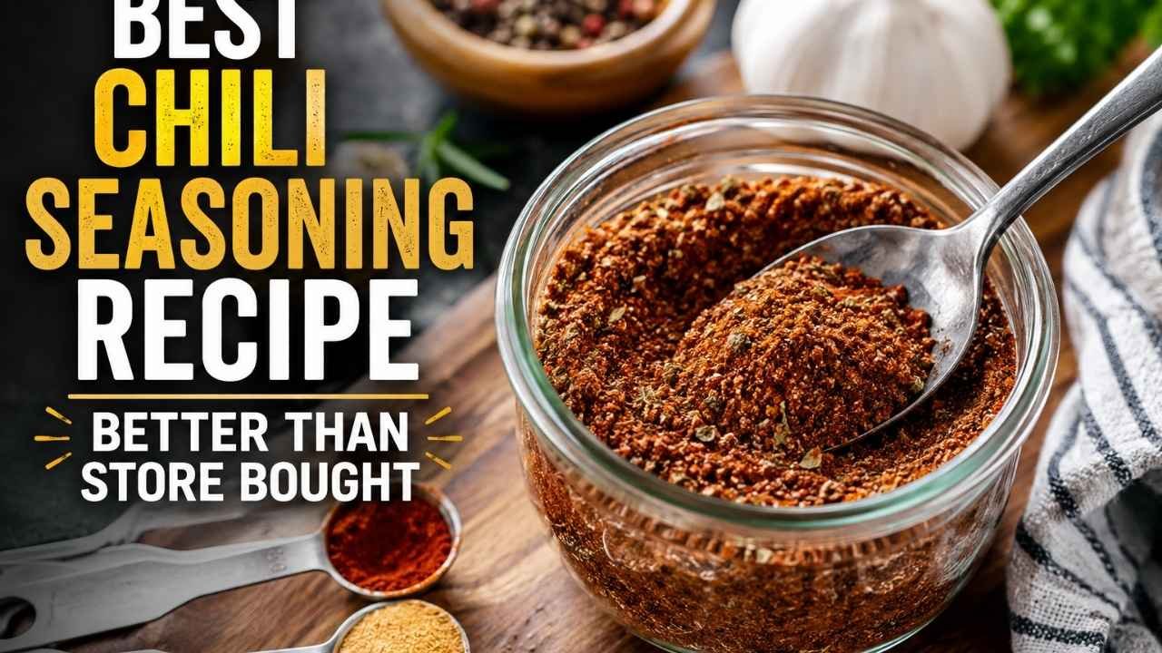 Looking for the best chili seasoning recipe that tastes better than anything from the store?