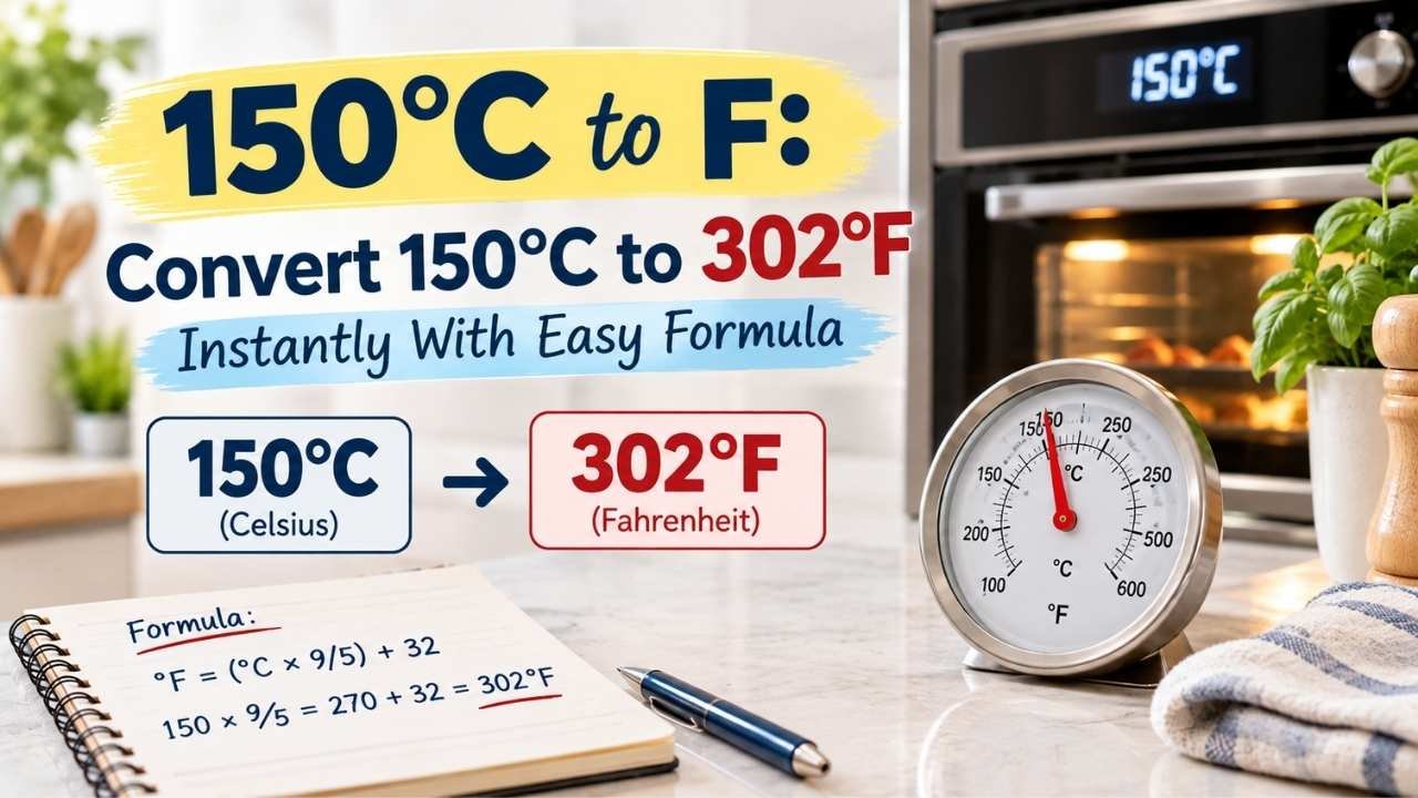 150 C to F is one of the most common temperature conversion searches, especially for cooking and baking recipes.