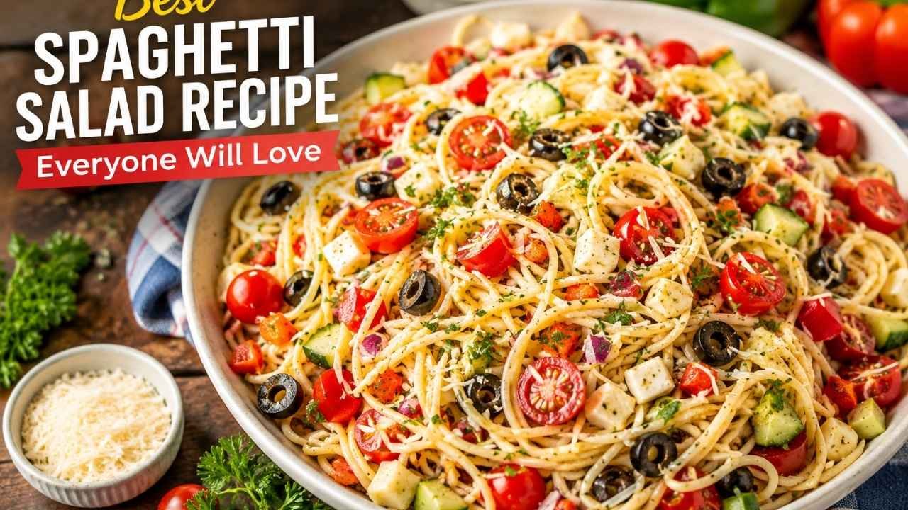 If you're looking for an easy spaghetti salad recipe that's fresh, colorful, and full of flavor, this one is sure to become a favorite.