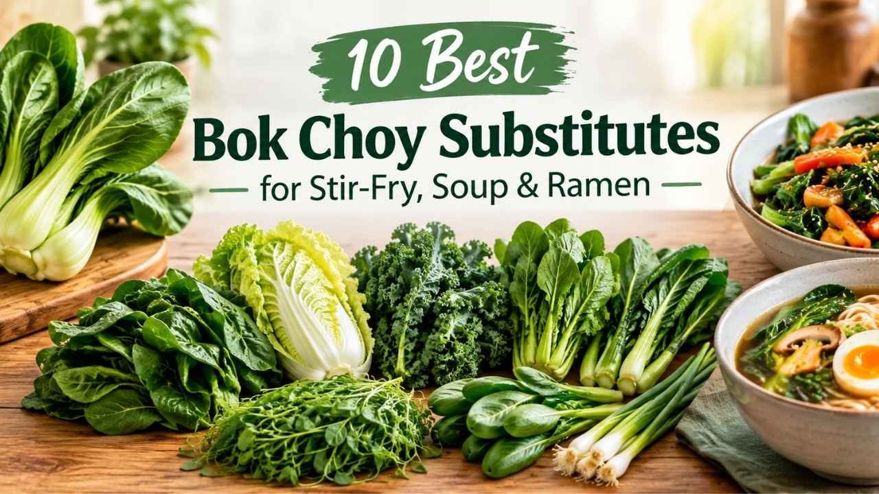 If you're looking for the best substitute for bok choy, you're not alone.