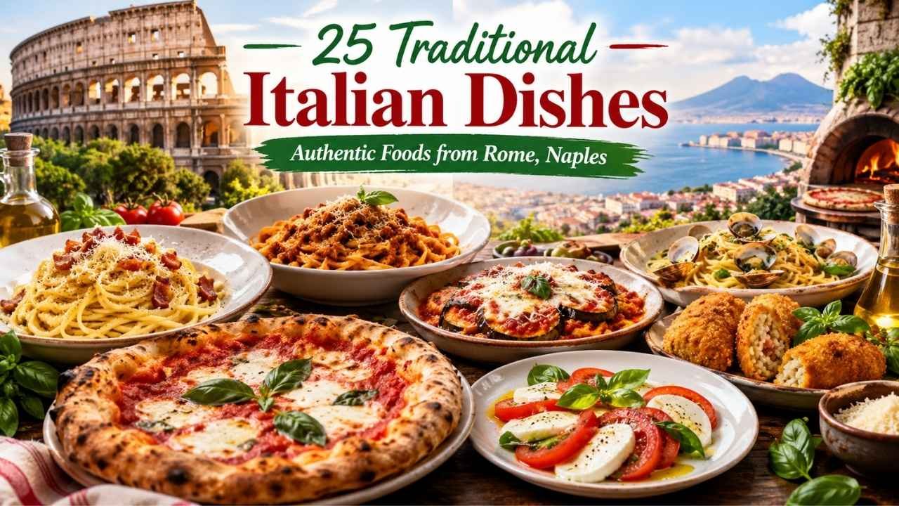 Traditional Italian dishes are more than just pizza and pasta. They are recipes that have been passed down through generations and reflect the unique traditions of each region in Italy.