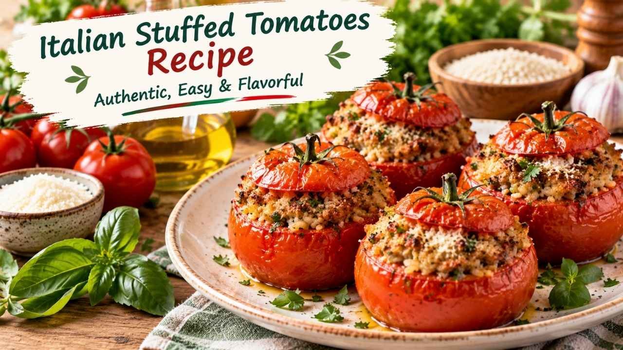 If you're looking for an authentic Italian stuffed tomatoes recipe, you're in the right place.