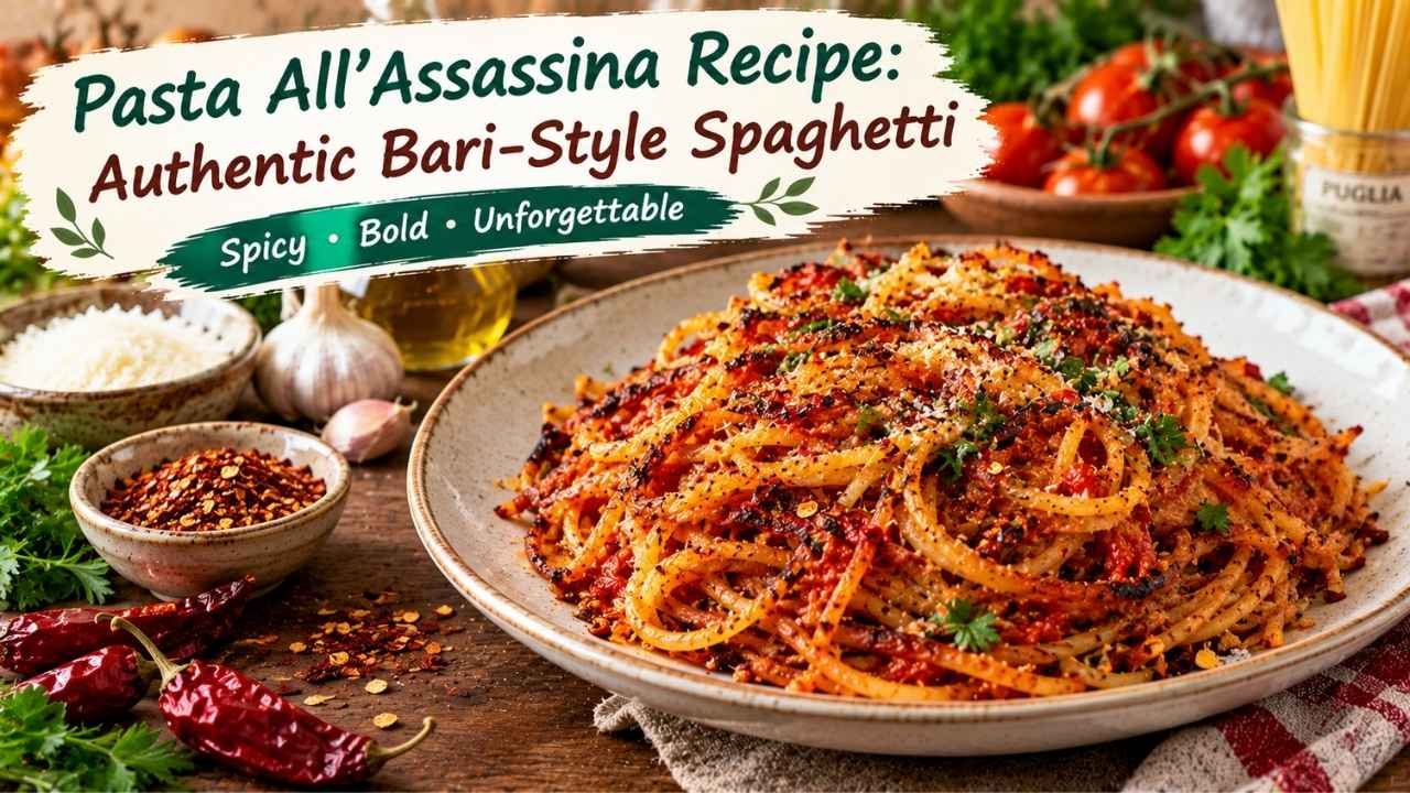 Pasta All’Assassina Recipe is a unique Italian dish that turns simple ingredients into something incredibly flavorful.